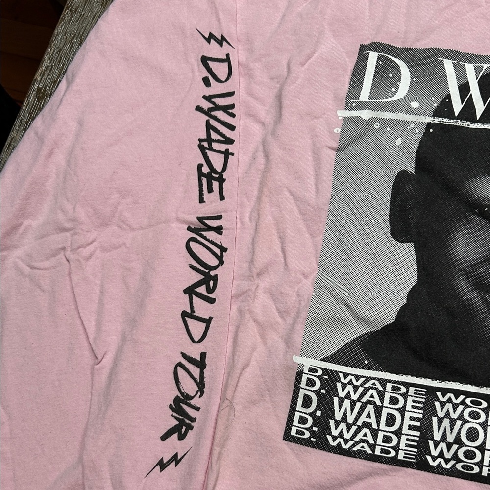 Pink Long-Sleeve Graphic Tour Shirt - Picture 3 of 6